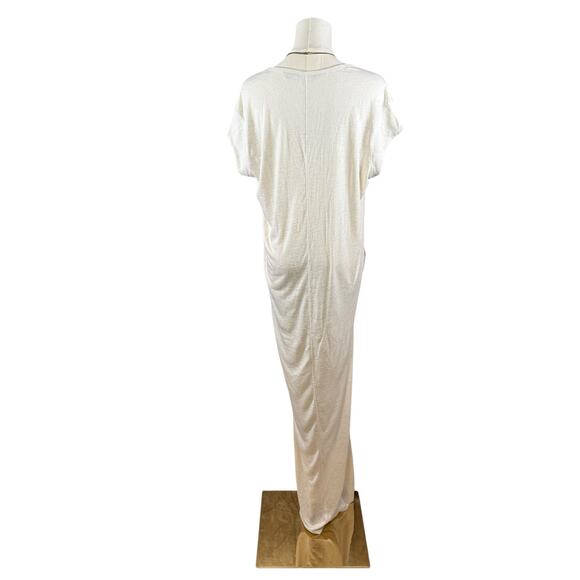 Athleta Martinique Maxi Dress | Asiago White | minimalist coastal drapey | Small - Picture 5 of 10